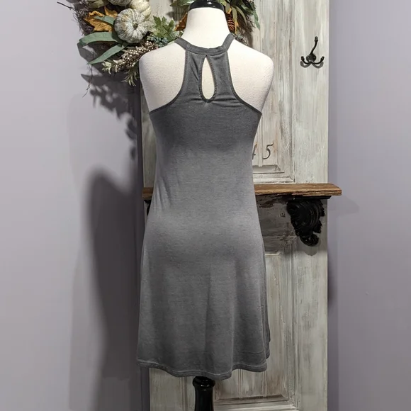 🖤SOLD🖤NWOT Mudd gray skater dress - Picture 4 of 8